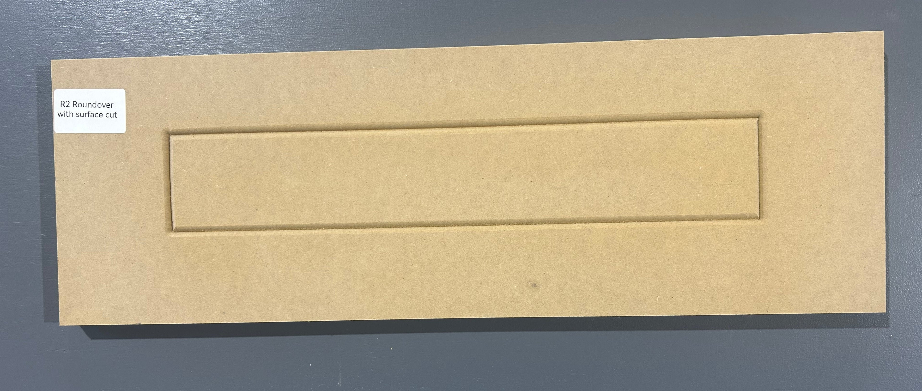 Staircase Risers-R2 Roundover with Surface Cut